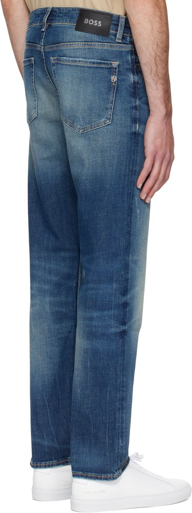 Дънки BOSS Stretch Denim Jeans Синьо | 50546630, 3