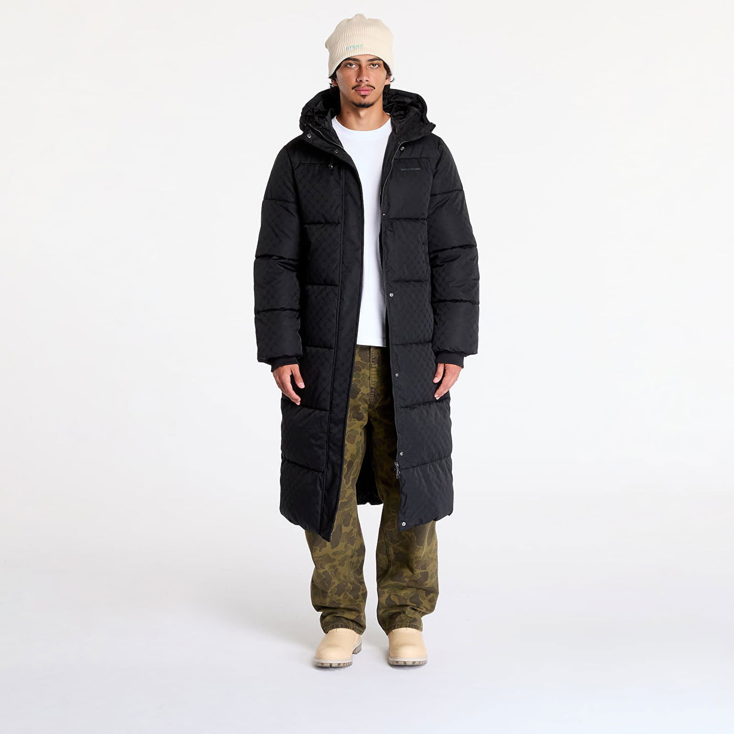 Палта DAILY PAPER Monogram Puffer Coat Black Черно | 1000120, 0