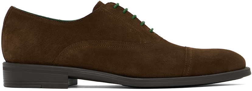 Облекло Paul Smith PS Paul Smith Connery Suede Oxfords Кафяво | M2S-CNN02-NSUE-66