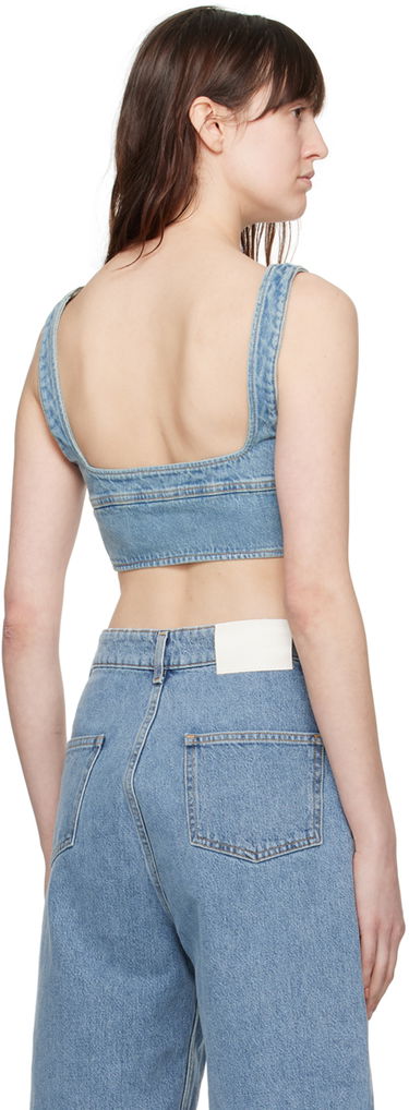 Потник Loulou de Saison Loulou de Saison Anet Denim Tank Top Синьо | ANET, 2