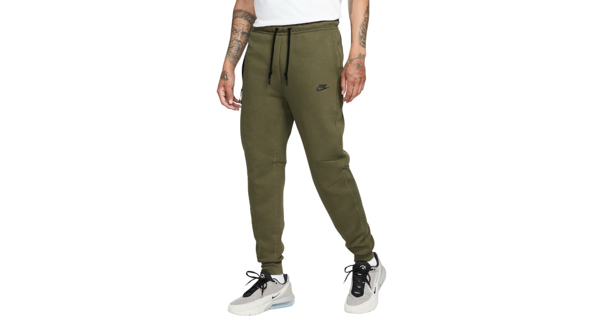 Спортни панталони Nike Tech Fleece Joggers Зелено | fb8002-222, 1