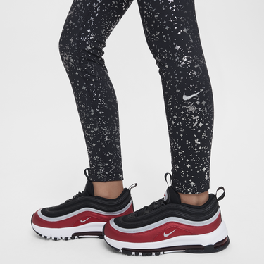 Клинове Nike Nike One Dri-FIT High-Waisted Leggings Черно | HF4410-010, 3