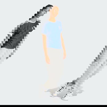 Тениска adidas Performance 3-Stripes Синьо | IR7466, 4