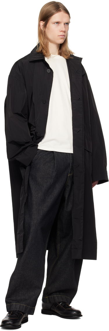 Дъждобран Studio Nicholson Studio Nicholson Rizz Coat Черно | RIZZ SNM - 1328, 3