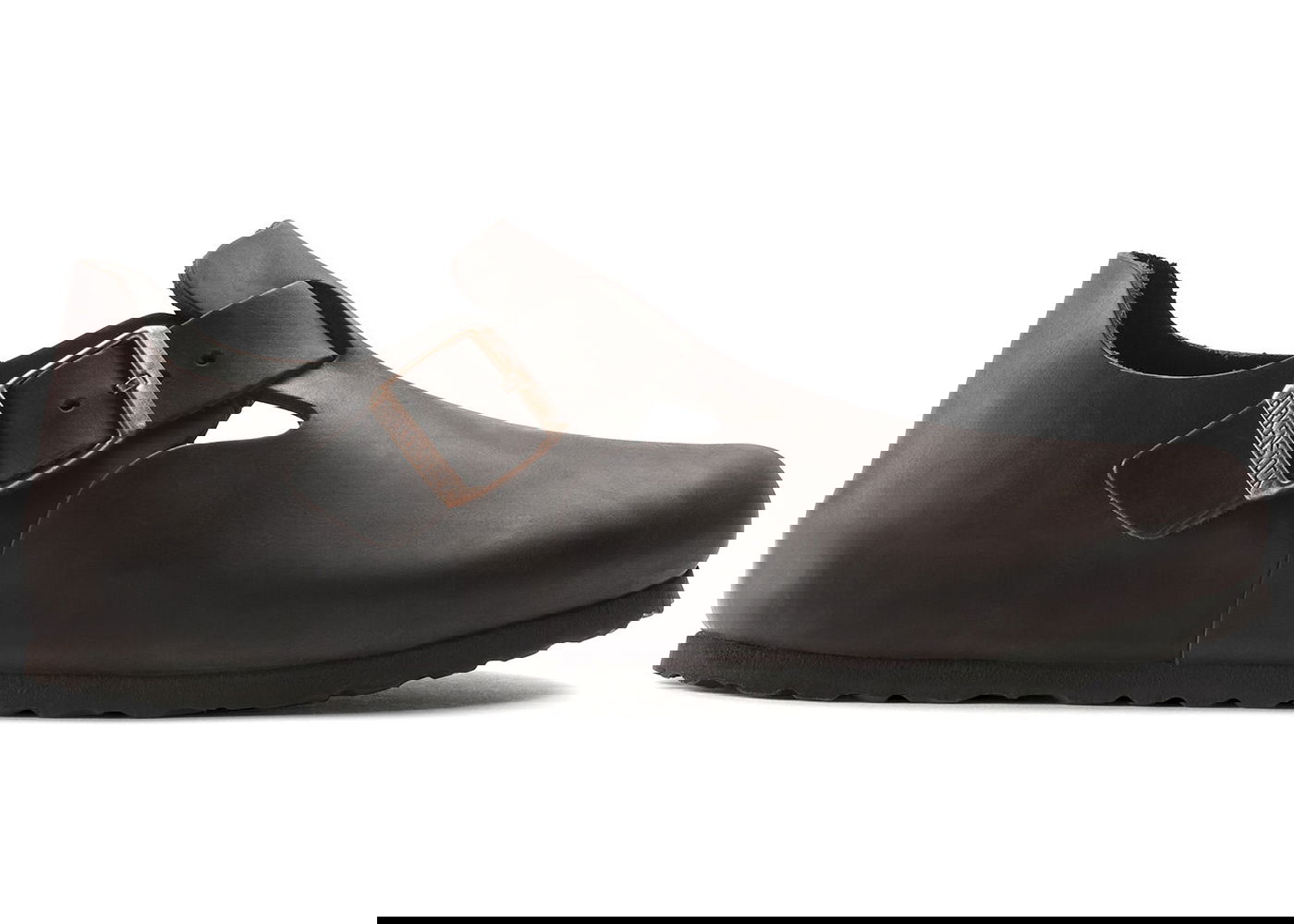 Кецове и обувки Birkenstock London "Oiled Leather Habanna" Кафяво | 0166531/0166533, 0