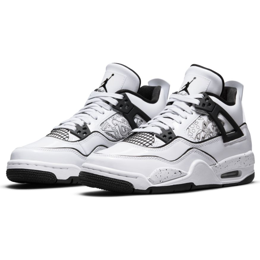 Кецове и обувки Jordan Air Jordan 4 Retro "DIY" GS Бяло | DC4101-100, 1