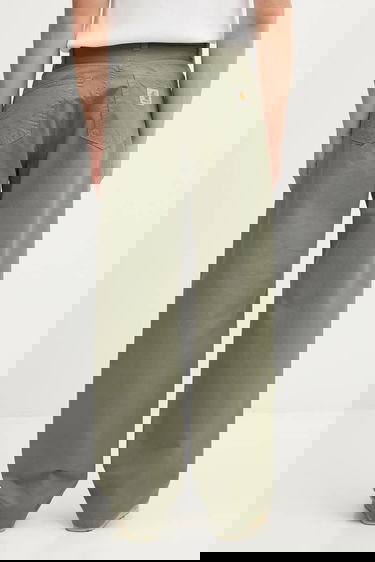 Панталони Carhartt WIP Cotton Landon Pant Зелено | I034806.1YFGD, 2