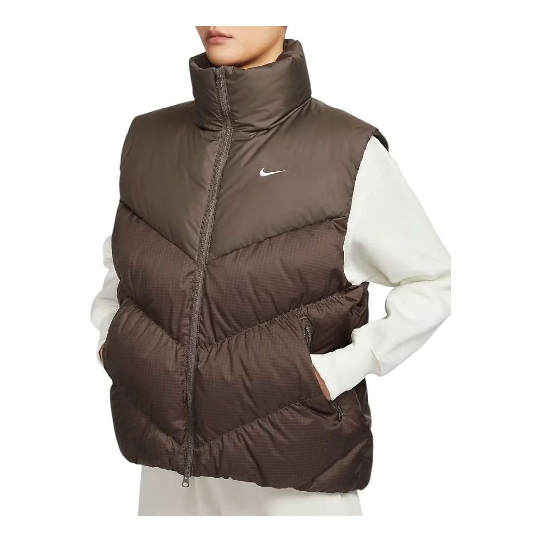 Жилетка Nike Sportswear Storm-FIT Puffer Vest Кафяво | HF7897-004, 0