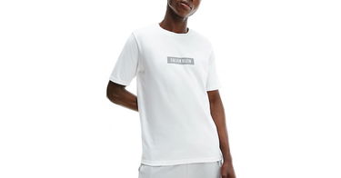 Тениска CALVIN KLEIN Performance Logo Gym Tee Бяло | 00gms1k142-540, 1