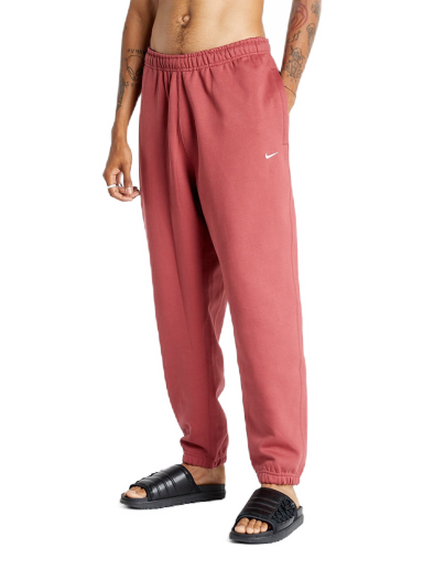 Спортни панталони Nike Lab NRG Solo Swoosh Fleece Pant Червено | CW5460-661