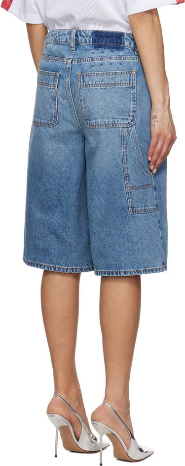 Къси панталони Ksubi Ksubi Low Rider Swept Denim Shorts Синьо | WSP25WA007, 2