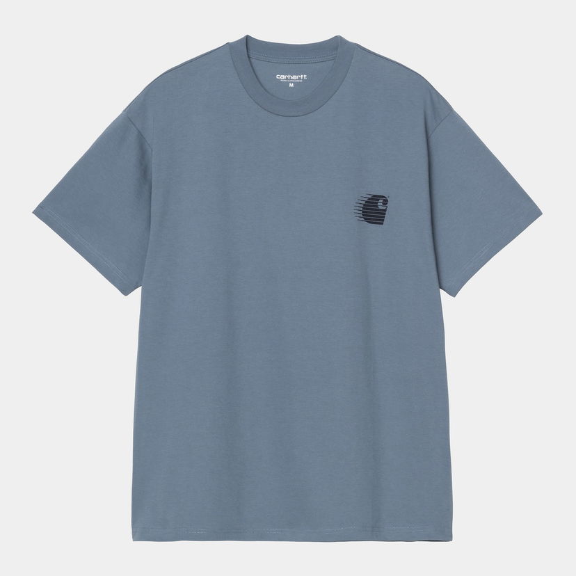 Тениска Carhartt WIP C Logo Archive Short Sleeve T-Shirt Синьо | I035439_9