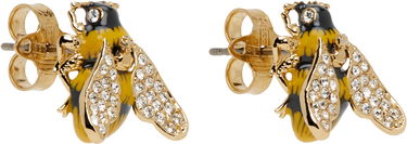 Обеци Vivienne Westwood Vivienne Westwood Bumble Bee Crystal Earrings Жълто | 62010361-02R865-, 1