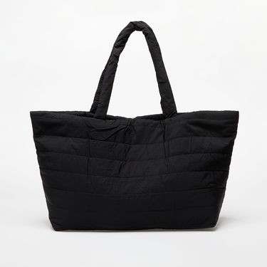 Голяма пазарска чанта Urban Classics Padded Tote Bag Черно | TB7202-00007, 0