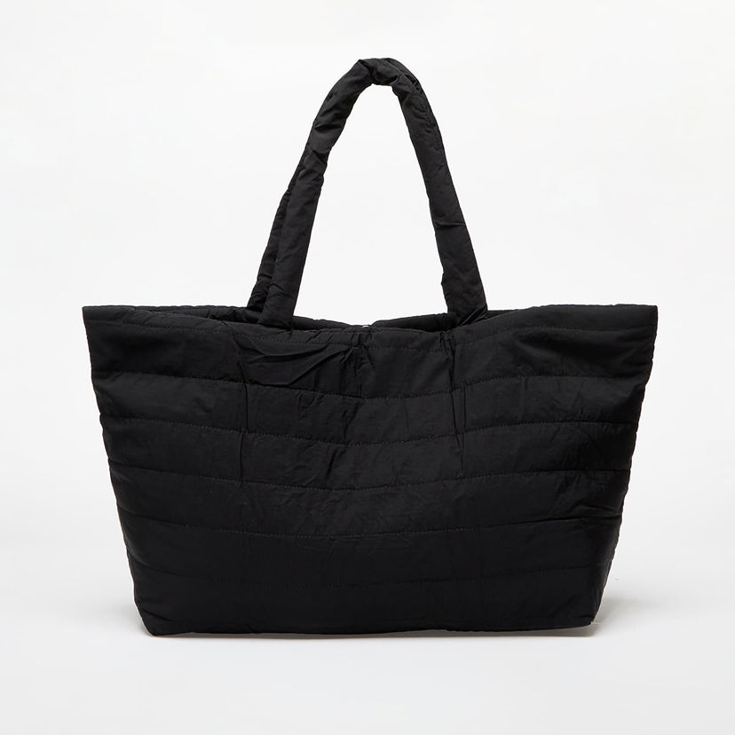 Голяма пазарска чанта Urban Classics Padded Tote Bag Черно | TB7202-00007