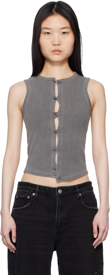Потник Ksubi Ksubi Syndicate Xtra Rework Tank Top Сиво | WPS25SI002, 0