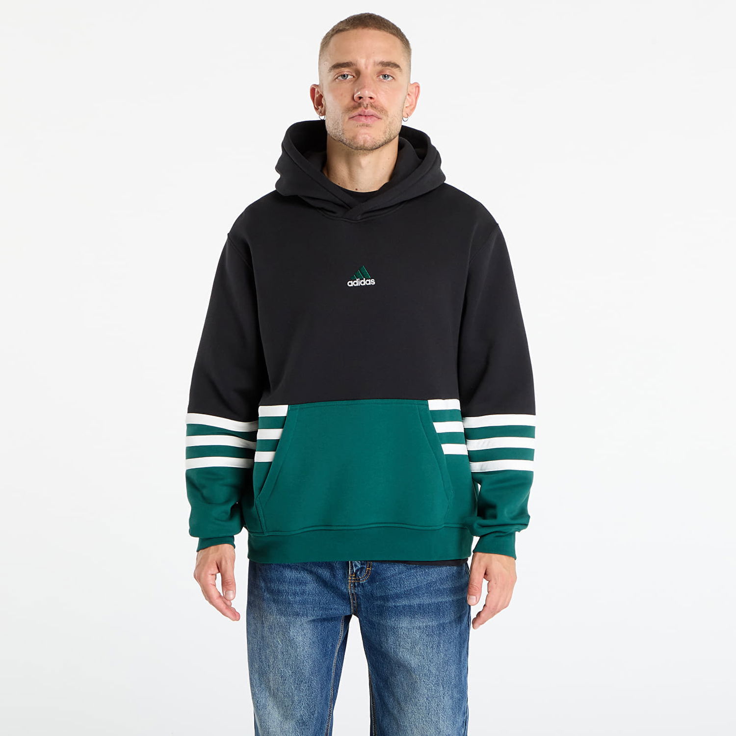 Суитчър adidas Originals Adidas Archive Cutline Hoodie Черно | JY2798, 0