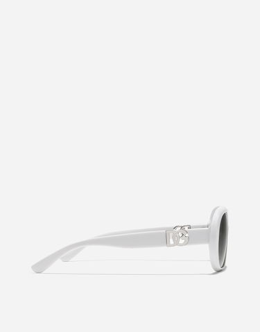 Слънчеви очила Dolce & Gabbana Dolce & Gabbana Dg Allure Oval Sunglasses Бяло | VG4476VP2879V000, 2
