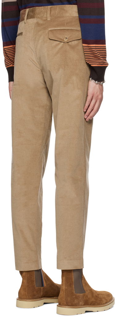 Панталони Paul Smith Paul Smith Four-Pocket Corduroy Trousers Бежово | M1R-239X-L02065, 2