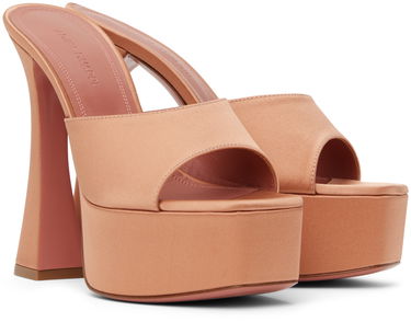 Аксесоари Amina Muaddi Amina Muaddi Dalida Heeled Sandals Розово | DALIDA SLIPPER, 3