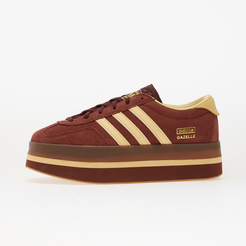 Кецове и обувки adidas Originals Gazelle Stack W Кафяво | JS3928