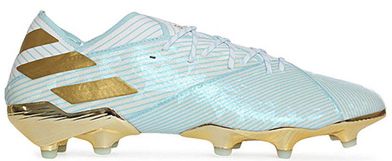 Кецове и обувки adidas Performance Nemeziz Messi 19.1 FG 15 Year Тюркоазено | EE7849, 0