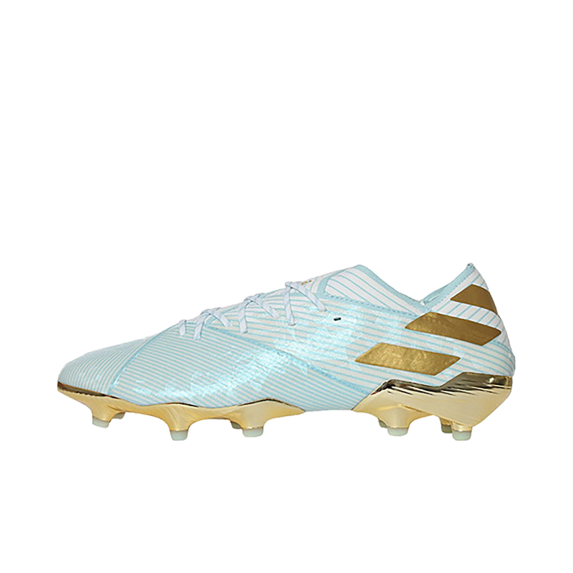 Кецове и обувки adidas Performance Nemeziz Messi 19.1 FG 15 Year Тюркоазено | EE7849