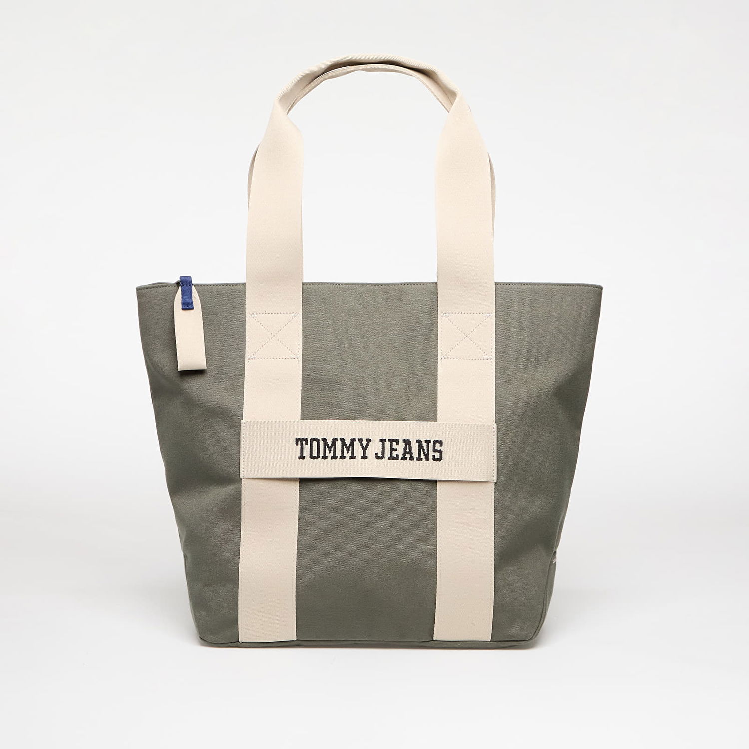 Голяма пазарска чанта Tommy Hilfiger Tommy Jeans Retro Cool Tote Bag Зелено | AM0AM13278 MRH, 1