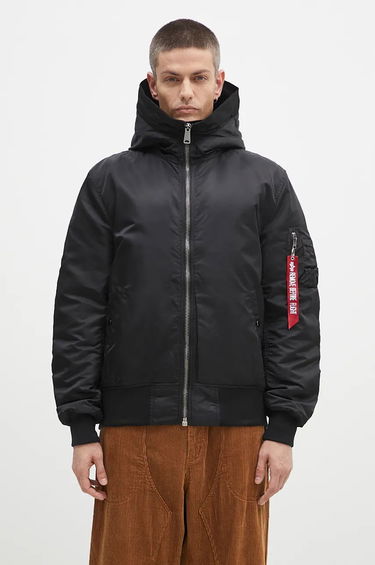 Яке бомбър Alpha Industries MA-1 Hooded Bomber Jacket Черно | 158104.03, 0