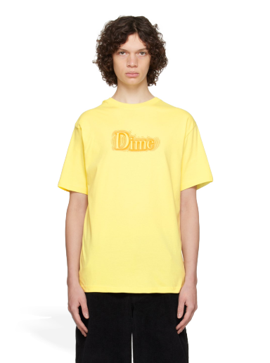 Тениска Dime Classic T-Shirt Жълто | DIME23D2F25NEON