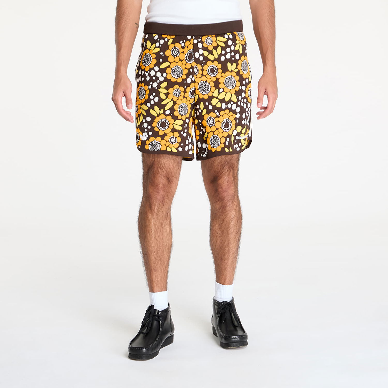 Къси панталони adidas Originals Wales Bonner x Knit Short Многоцветен | JJ2927, 0