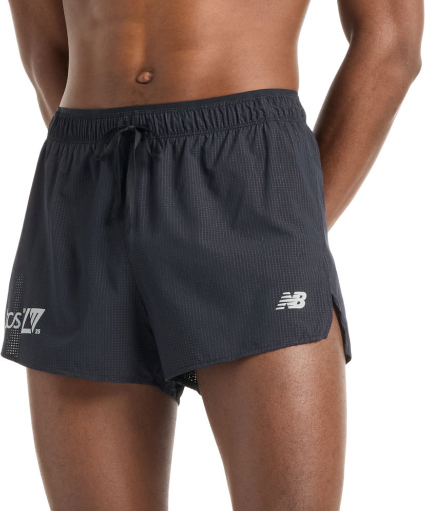 Къси панталони New Balance London Edition RC Ultra Light Split 3" Running Shorts Черно | ms51283d-bk