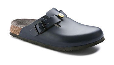 Кецове и обувки Birkenstock Boston ESD Natural Leather Narrow Fit Черно | 61388, 6
