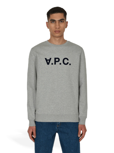 Суитчър A.P.C. VPC Logo Sweat Сиво | COECQ-H27378-PLA