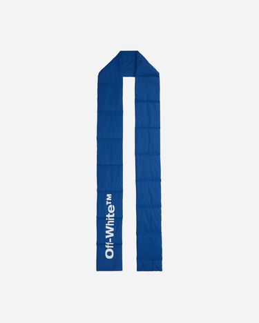 Шал Off-White Bounce Maxi Ski Scarf Blue Синьо | OMMA030F22KNI001 4510, 2