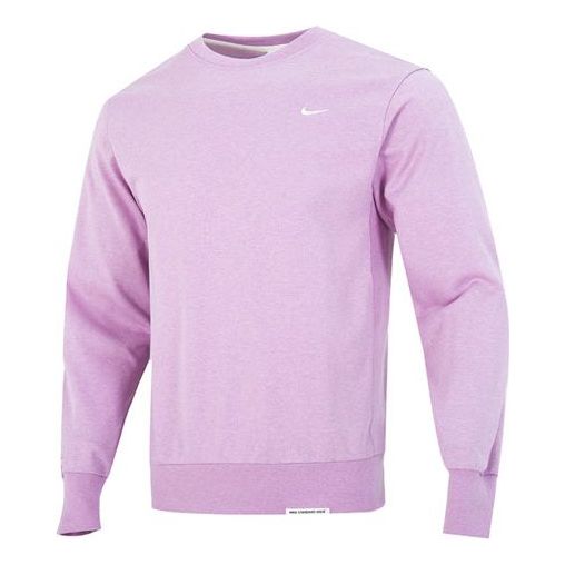 Пуловер Nike Standard Issue Crew Sweatshirt Лилаво | DQ5821-522, 0