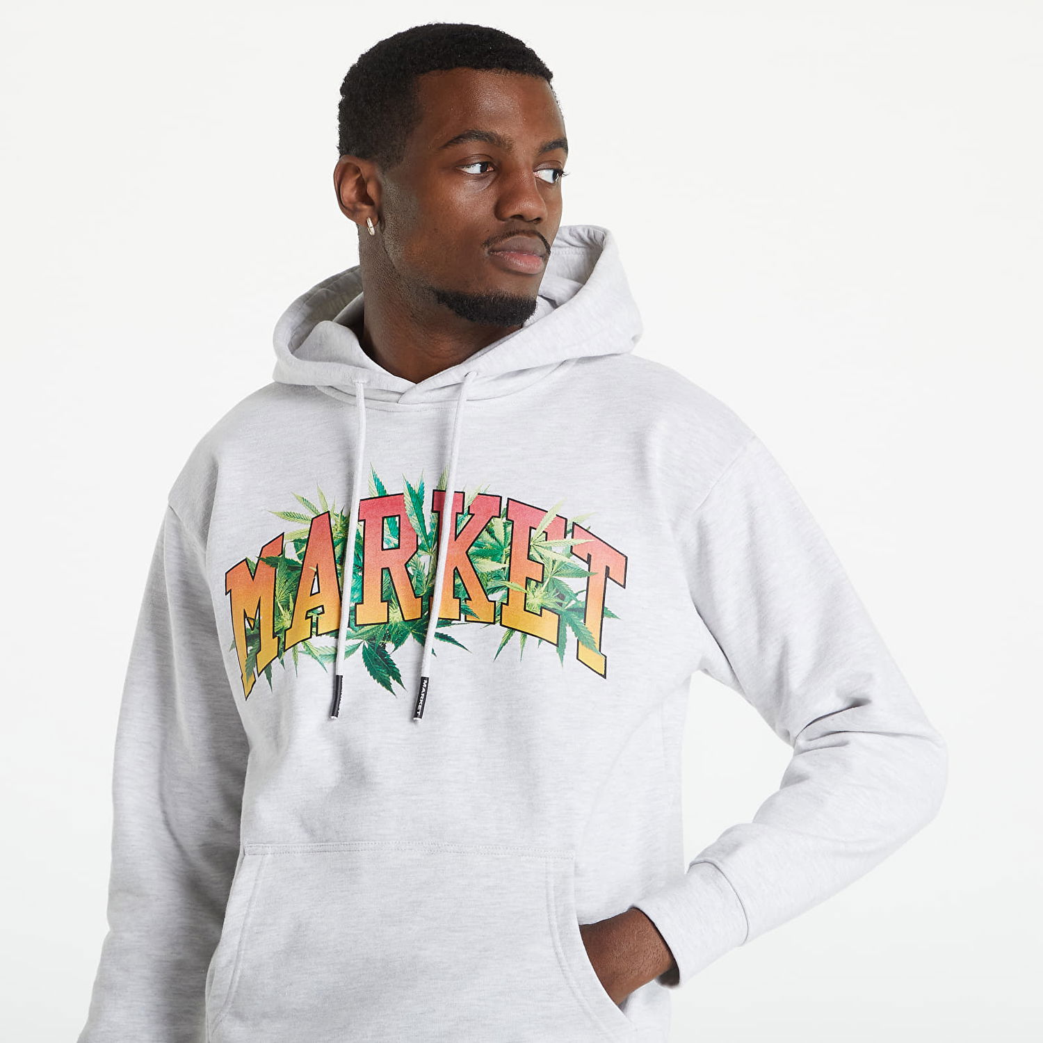 Суитчър MARKET Arc Herbal Remedy Hoodie Сиво | 397000351, 1