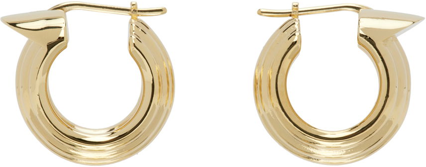 Обеци FERRAGAMO Hoop Earrings Жълто | 760750 - 773411, 0