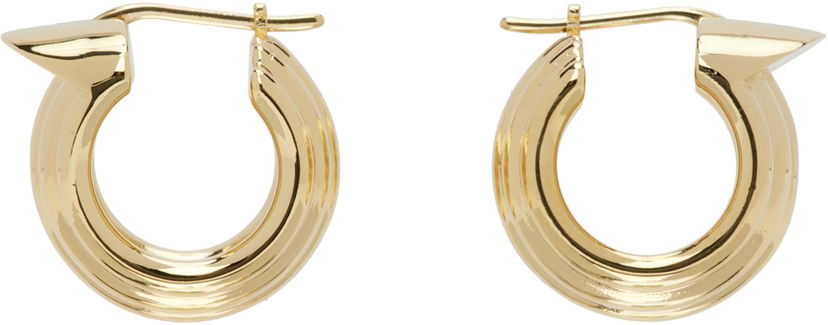 Обеци FERRAGAMO Hoop Earrings Жълто | 760750 - 773411