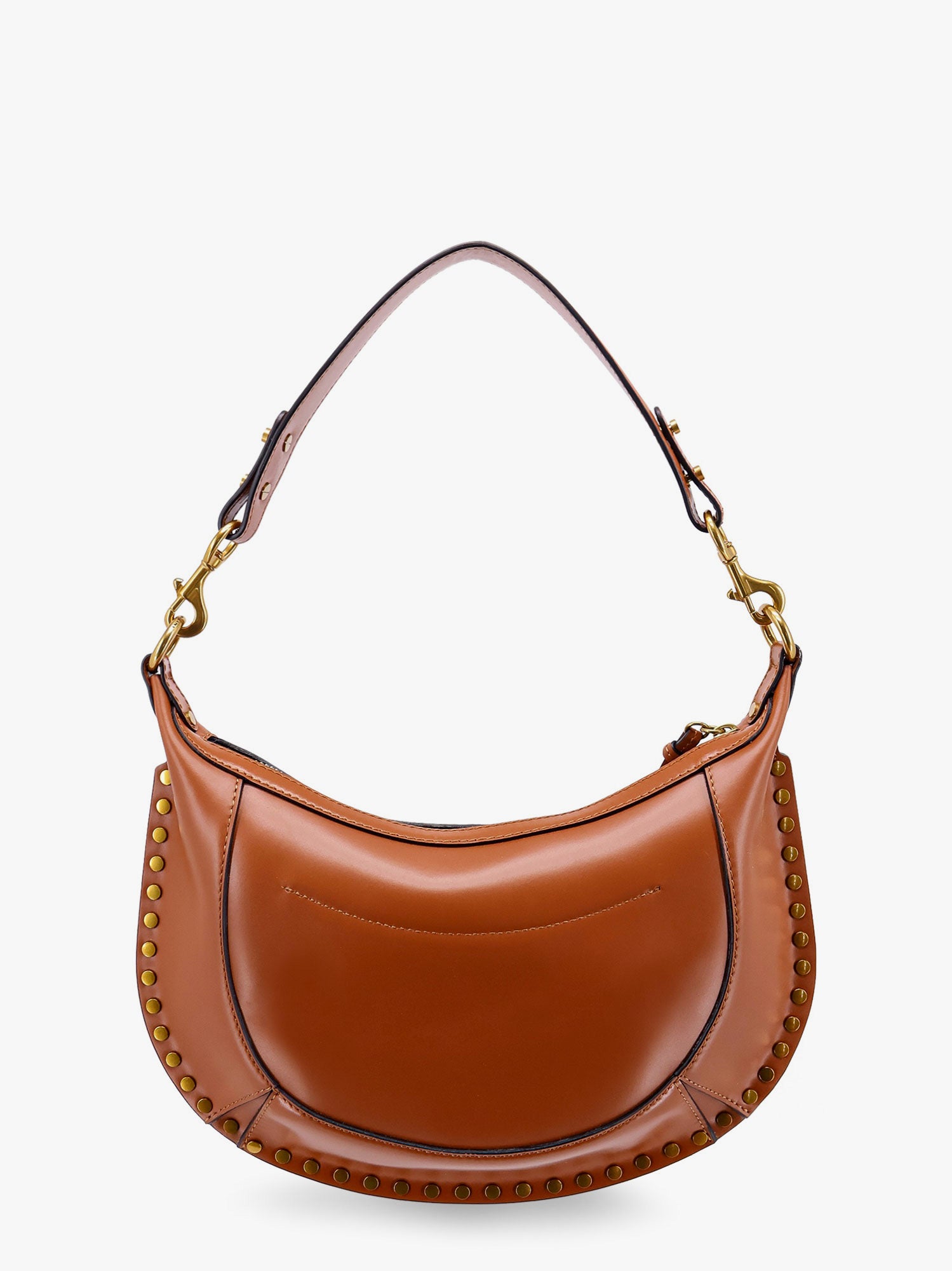 Чанта през рамо ISABEL MARANT Leather Shoulder Bag Кафяво | PP0001FAA1C01M50CO, 1