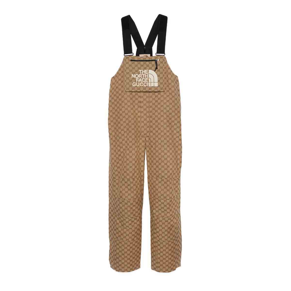 Комбинезон Gucci The North Face x Overalls Beige/Ebony Бежово | 670770 ZAHPS 2190, 0