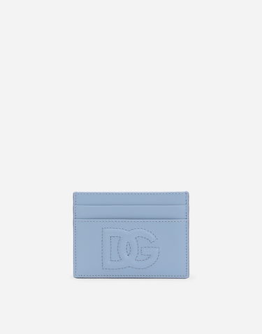 Портфейл Dolce & Gabbana Dolce & Gabbana DG Logo Card Holder Синьо | BI0330AG08180789, 0