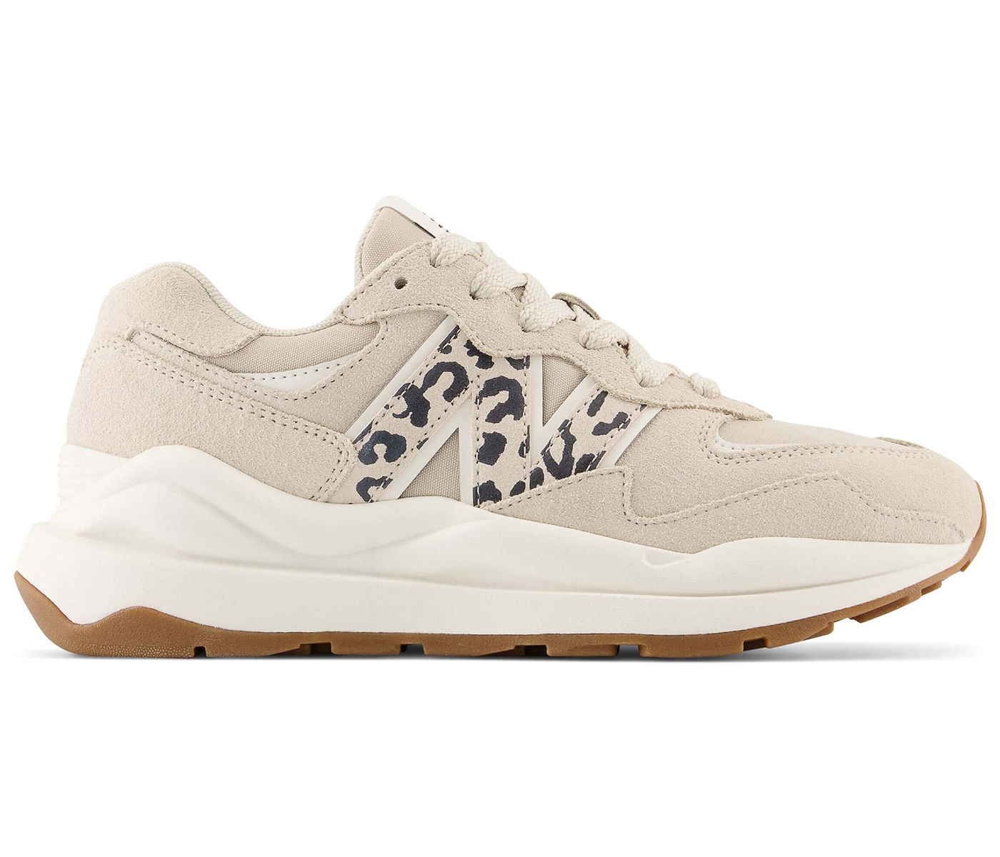 Кецове и обувки New Balance 57/40 Sea Salt Leopard Print (Women's) Бежово | W5740APC, 0