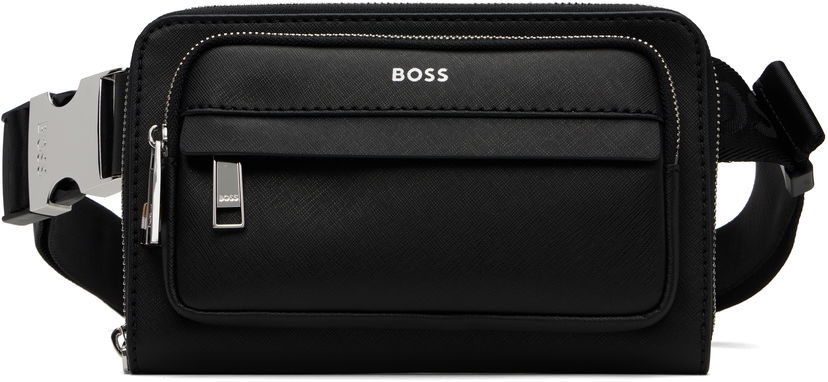 Чанта за кръста BOSS Structured Crossbody Pouch Черно | 50530098