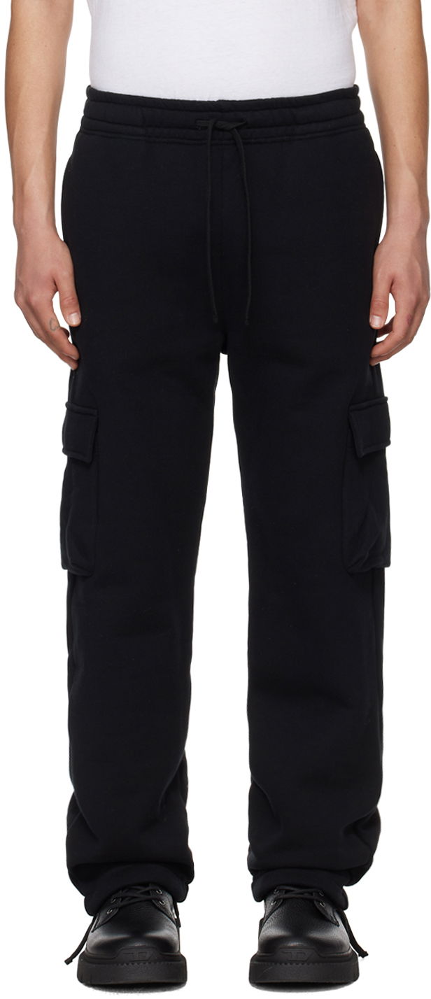 Спортни панталони John Elliott Corpus Cargo Sweatpants Черно | C198B4110A