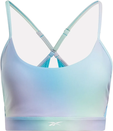 Сутиен Reebok Reebok Lux Strappy AOP Sports Bra Синьо | 100075362, 3