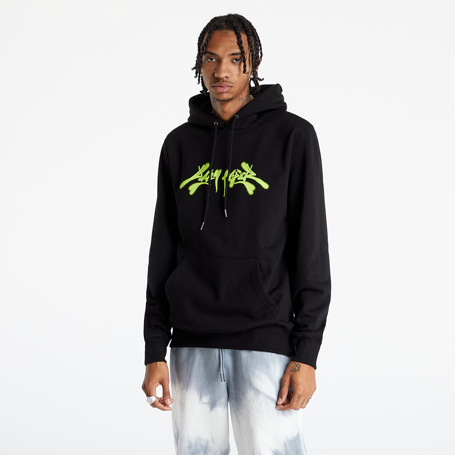 Суитчър DAILY PAPER Lyell Hoodie Черно | 2121008, 0