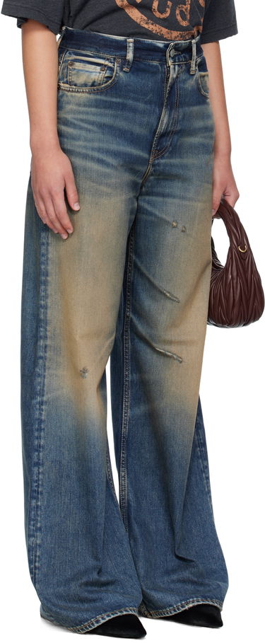 Дънки Acne Studios Acne Studios Regular-Fit 2022F Jeans Синьо | A00543-, 1