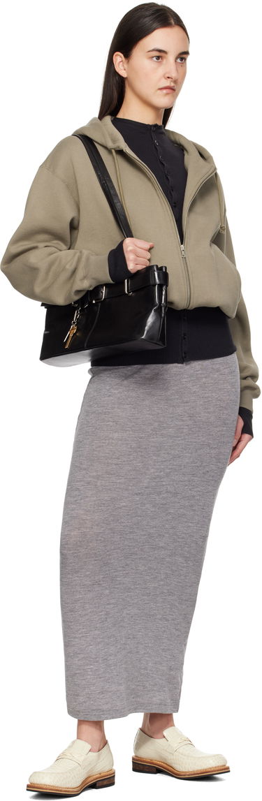 Голяма пазарска чанта OSOI OSOI Shoulder Brocle Bag Черно | 25SSB05007249, 3