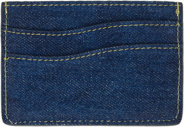 Портфейл Dime Cursive Denim Cardholder Тъмно синьо | DIMEHO2432IND, 1